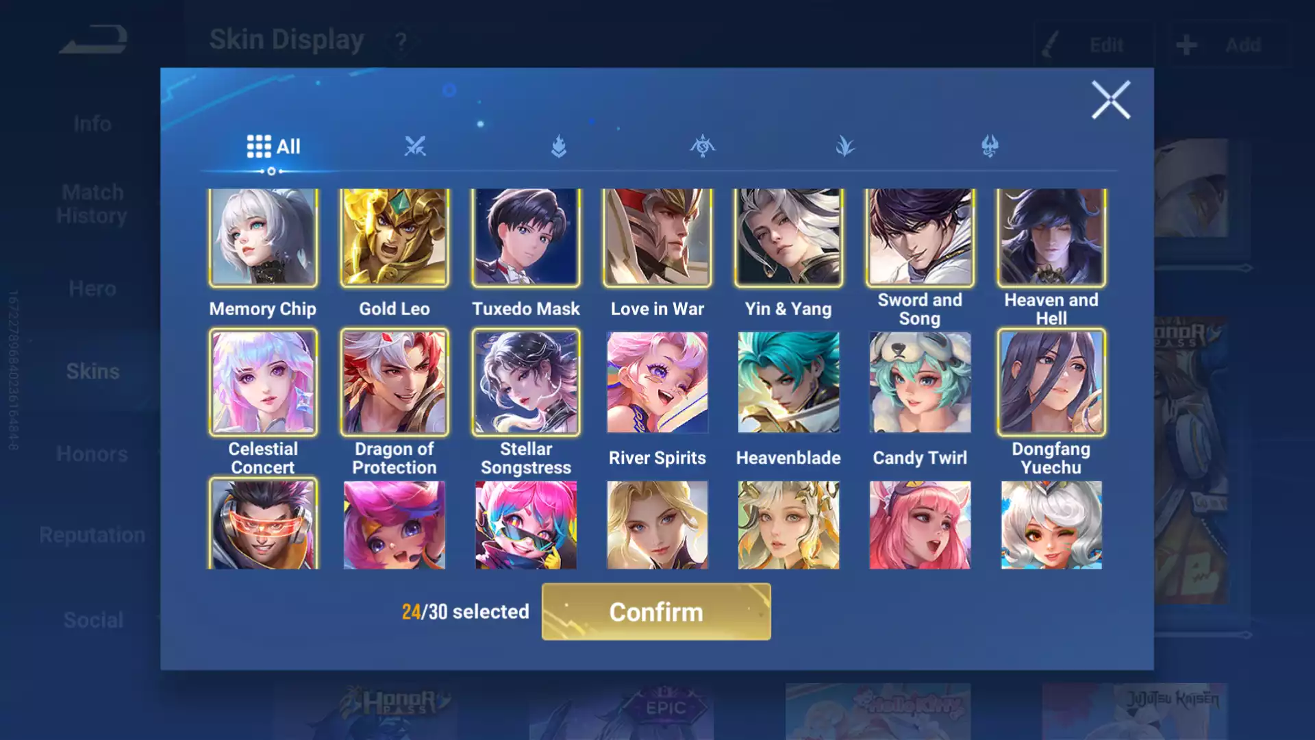 Ảnh VG065. Hero: 101. Skin: 171.