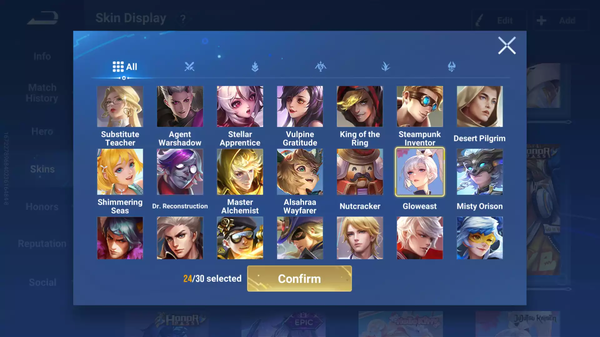 Ảnh VG065. Hero: 101. Skin: 171.