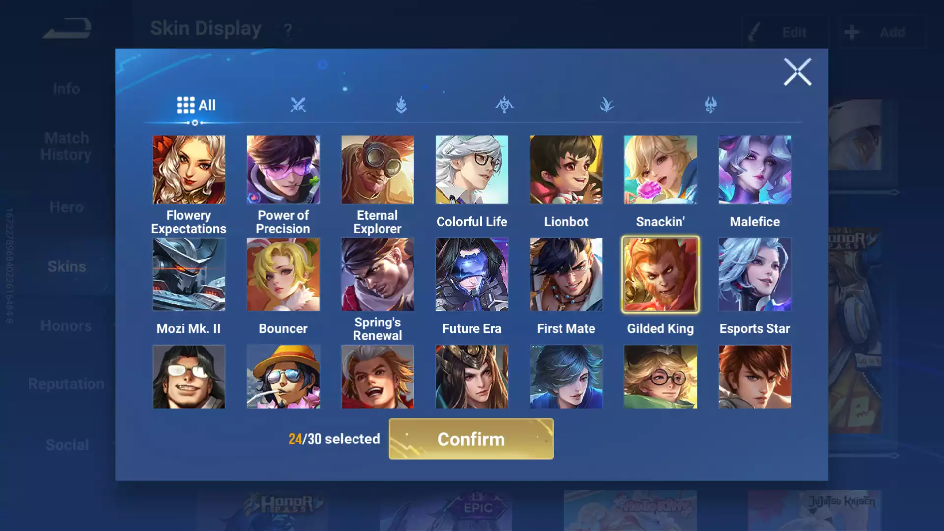 Ảnh VG065. Hero: 101. Skin: 171.